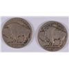 Image 2 : ( 2 ) 1923-S BUFFALO NICKELS, ONE VG, ONE VG+