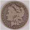 Image 1 : 1893 MORGAN SILVER DOLLAR, VG