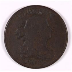 1804 HALF CENT G/VG (CROSSLET 4 STEMS)