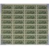 Image 2 : UNCUT SHEET OF (32) CHOICE UNCIRCULATED 1976 $2.00 US NOTES, BICENTENNIAL ISSUE