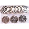 Image 1 : ORIGINAL GEM BU ROLL ( 20 ) COINS 1956 FRANKLIN HALF DOLLAR ROLL