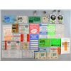Image 1 : Collection of music tickets, stubs, back stage and crew