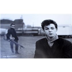 Astrid Kirchherr (1938-) a Gelatin Silver print of Paul