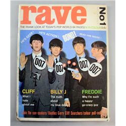 Rave Magazine Monthly No.1 from February 1964, cover