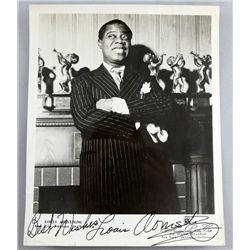 Louis Armstrong (1901-71) American Jazz Trumpeter,