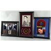 Image 1 : Elvis Presley, a strand of hair in a presentation frame