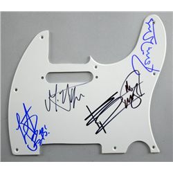 The Rolling Stones, a guitar scratch plate signed by