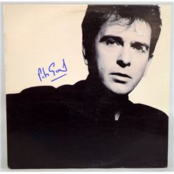 Peter Gabriel 'So', vinyl Lp cover signed to front by