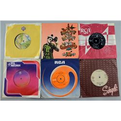 120 7" Singles Vinyl Records to include: Steam 'Na na
