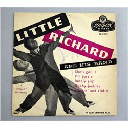Little Richard signed 7" single 45rpm vinyl record