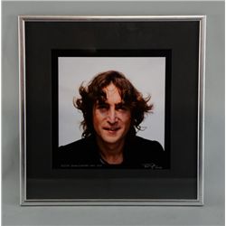 The Beatles John Lennon, a colour photograph taken by