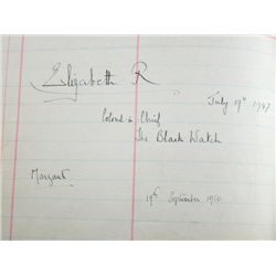 An important Scottish archive of signatures collated