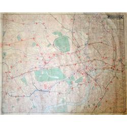 Travel: an early 20th Century Underground Map of