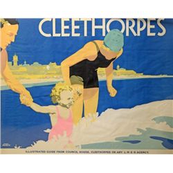 Travel Poster of Cleethorpes by Frank Newbould