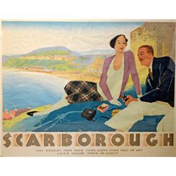 Travel Poster of Scarborough by Austin Cooper