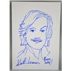 Image 1 : Keith Lemon, a self portrait sketch of the TV star in