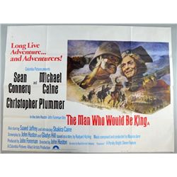 The Man Who Would Be King (1975) British Quad film