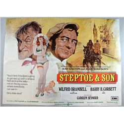 Steptoe & Son (1972) British Quad film poster,