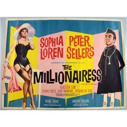 Two UK Quad cinema posters, Sophia Loren in The