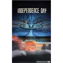 Independence Day (1996) a rare hologram poster for the
