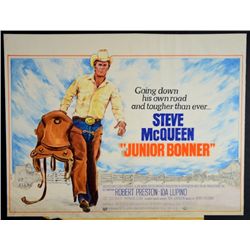 Junior Bonner (1972) Original Quad cinema poster