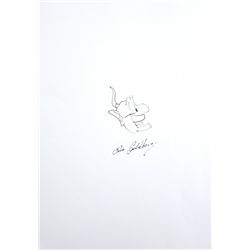 Eric Goldberg (1955-) American Animator, a sketch of
