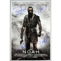 Noah (2014) a large promotional photograph signed by