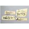Image 2 : Entertainment: a collection of period signed cuttings