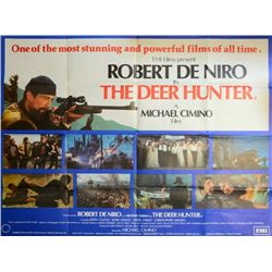 The Deer Hunter (1978) British Quad film poster,