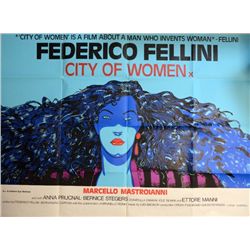 City Of Women (1980) British Quad film poster, Fantasy