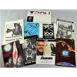 A large quantity of campaign books, synopsis sheets &