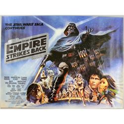 Star Wars The Empire Strikes Back (1980) British Quad