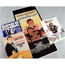 James Bond Memorabilia including Never Say Never Again