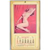 Image 1 : An original Marilyn Monroe calendar for 1955 showing a