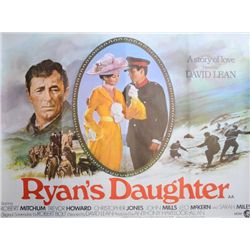 Ryan's Daughter (1970) British Quad film poster,