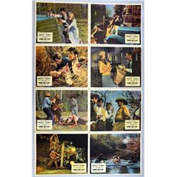Bonnie and Clyde (1967) UK front of house set of 8