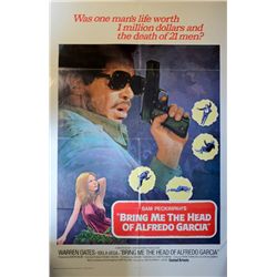 Bring Me The Head Of Alfredo Garcia (1974) US One sheet