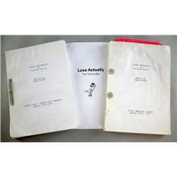 Love Actually (2003) Two film scripts hand edited by