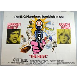 23 British Quad film poster including The Heist, (art