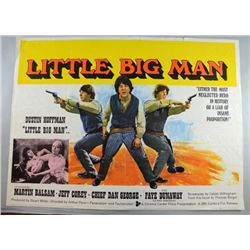 Two British Quad film poster including Little Big Man