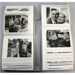 66 black & white stills used in the book 'The Warner