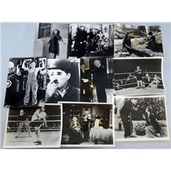 Quantity of 10 x 8 film stills of Charlie Chaplin