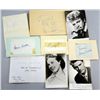 Image 1 : Entertainment, a collection of autographs including Rod