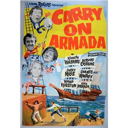 Carry On Armada (Jack) (1964) UK One sheet film poster,