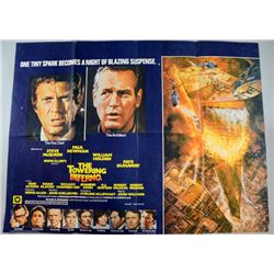 The Towering Inferno (1974), British Quad film poster,