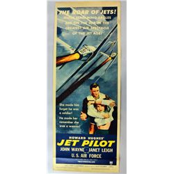 Jet Pilot (1957) US Insert film poster, Drama starring