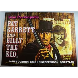 Pat Garrett and Billy the Kid (1973) British quad film