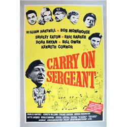 Carry on Sergeant (1958) UK One sheet film poster,