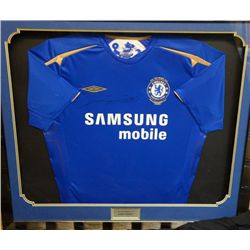 Football: A Chelsea 2005 football shirt signed to the