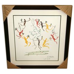 Pablo Picasso 'Le Ronde' Museum Framed & Matted Print